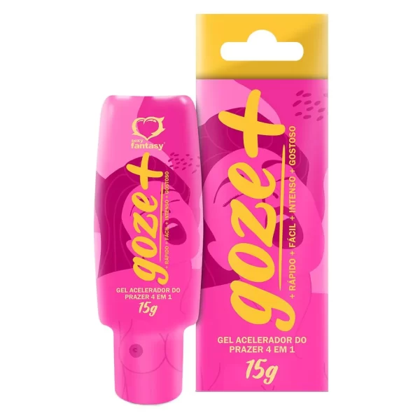 Goze Gel Acelerador do Prazer 4 em 1 15g Sexy Fantasy