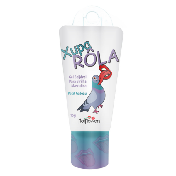 Gel Xupa Rola para Sexo Oral Masculino 15g Hot Flowers