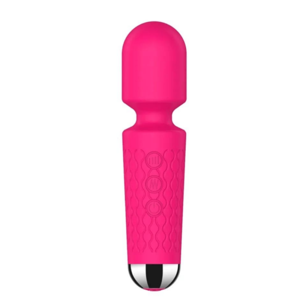 Mini Toy Vibrador Varinha Magica com 20 Modos de Vibracoes e 8 Niveis e Velocidade Vip Mix