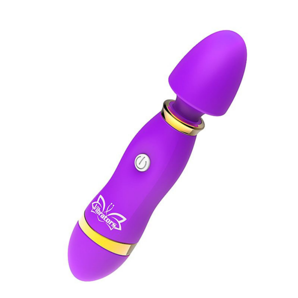 Vibrador Varinha Magica Recarregavel 7 Modos de Vibracao Sexy Import